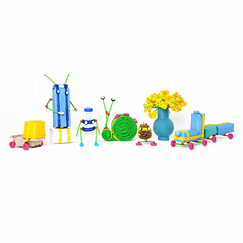Creative building kit - Toyi 64 pieces