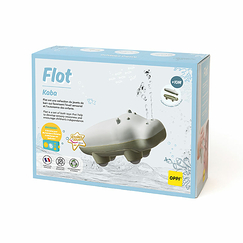Jouet de bain Kaba l'hippopotame - Flot - OPPI®