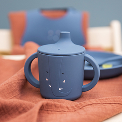 Tasse d'apprentissage en silicone Éléphante - Trixie