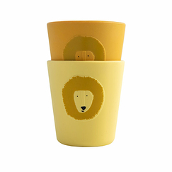 Silicone cup 2-pack - Mr. Lion - Trixie