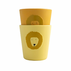 Set de 2 Gobelets en silicone Lion - Trixie