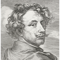 Engraving Frontispice - Anton van Dyck