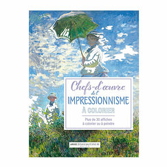 Impressionist masterpieces to colour in