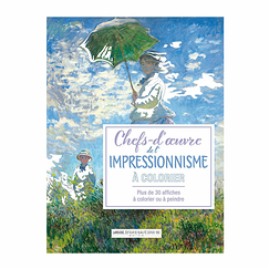 Chefs-d'œuvre de l'impressionnisme à colorier