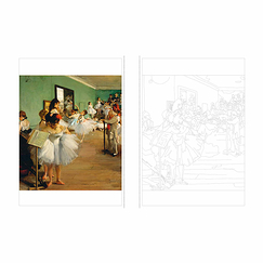 Chefs-d'œuvre de l'impressionnisme à colorier