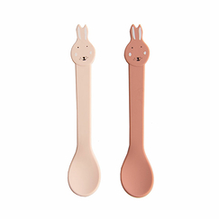 Silicone spoon 2-pack - Mrs. Rabbit - Trixie