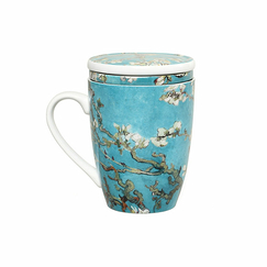 Mug with infuser Vincent van Gogh - Almond Blossom - Van Gogh Museum Amsterdam®