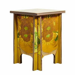 Cardboard Stool Vincent van Gogh - Sunflowers - Unfold x Van Gogh Museum Amsterdam®