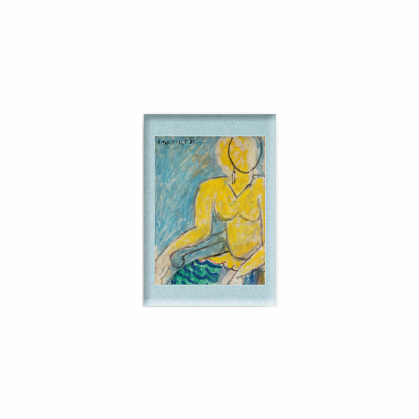 Magnet Henri Matisse - Katia à la chemise jaune, 1951