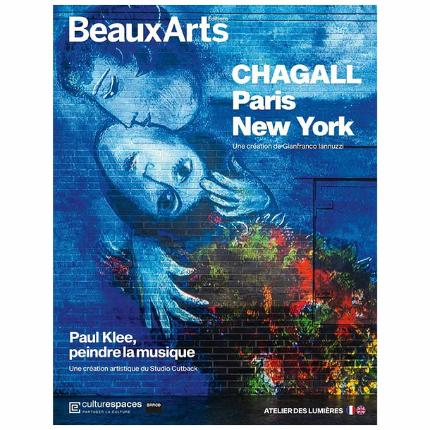 Revue Beaux Arts Hors-Série / Chagall, Paris - New York - Atelier des Lumières