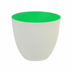 Photophore en porcelaine Vert - Ø 9 cm