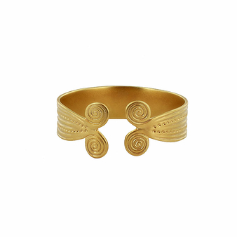 Bracelet from the Rongères treasure Gold-plated