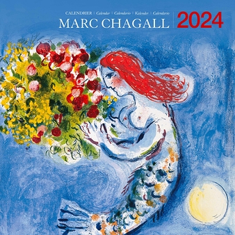2025 Large Calendar - Marc Chagall - 30 x 30 cm | Boutiques de Musées