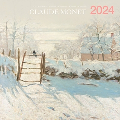2024 Large Calendar - Claude Monet - 30 x 30 cm