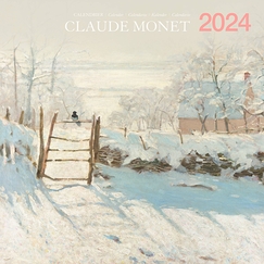 Calendrier 2024 Claude Monet - 30 x 30 cm