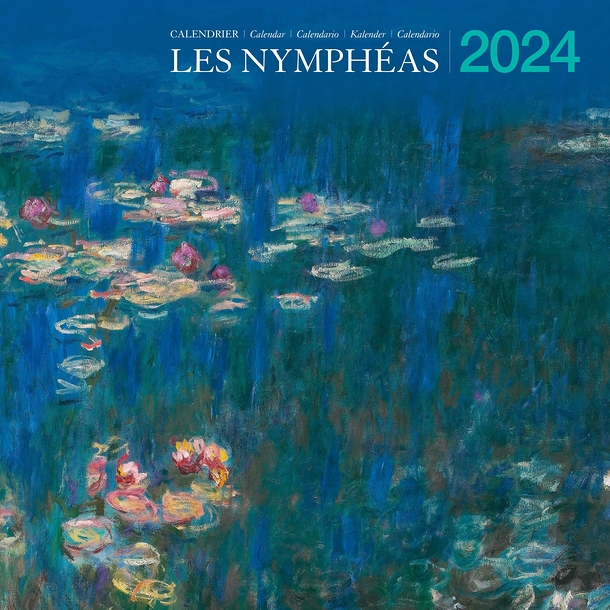 Calendrier 2024 Les Nymphéas - 30 x 30 cm