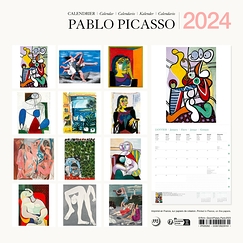 2024 Large Calendar - Pablo Picasso - 30 x 30 cm