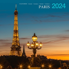 2024 Large Calendar - Paris - 30 x 30 cm