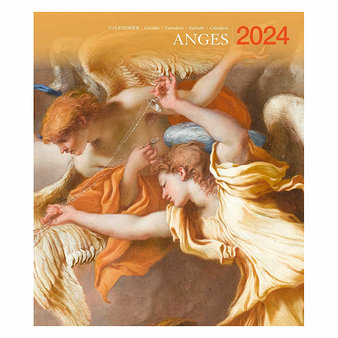 Anges Calendrier mural 2024 cm 31x33