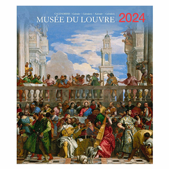 2024 Small Calendar - Musée du Louvre - 15.5 x 18 cm