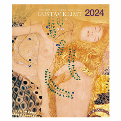 Calendrier 2024 Gustav Klimt - 15.5 x 18 cm