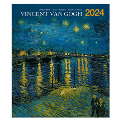 Calendrier 2024 Vincent van Gogh - 15.5 x 18 cm