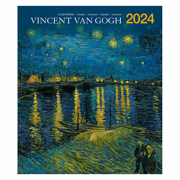 2024 Small Calendar - Vincent van Gogh - 15.5 x 18 cm