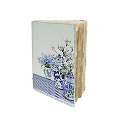 Carnet japonais A6 Motif vases - 10x15 cm