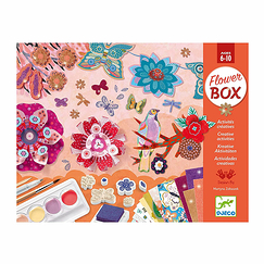 Coffret Activités créatives Flower box - Djeco