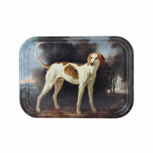 Tray Jean-Baptiste Oudry - Polydore, dog of the pack of Louis XV, 1726