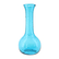 Vase col simple en verre soufflé Turquoise