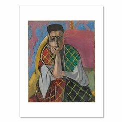 Reproduction Henri Matisse - Femme à la voilette, 1927 - 30 x 40 cm