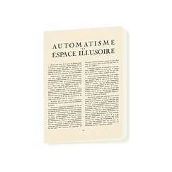 Cahier - Cahiers d'art, 1936, nº 3-5, p. 69. - Automatisme et espace illusoire