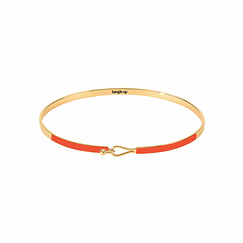 Lily Bracelet Orange Flame - bangle up