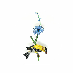 Broche Chardonneret - Trovelore