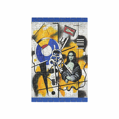 Micro Puzzle 150 pièces Fernand Léger - La Joconde aux clés, 1930