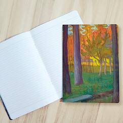 Cahier Maria Botkina - Paysage d'automne, vers 1900