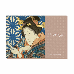 Lot de 10 Cartes postales Hiroshige