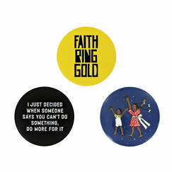 Badge Faith Ringgold - Enfants
