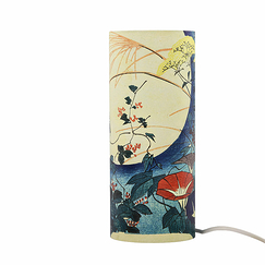 Lampe Utagawa Hiroshige - Les Sept Plantes d'automne sous la lune, 1840