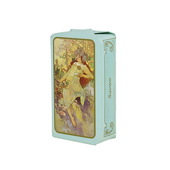 Aromatic Soap Cedar, amber and musk 150g - Alponse Mucha - Autumn, 1896