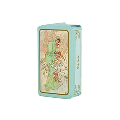 Savon aromatique Coton 150g - Alponse Mucha - L'Hiver, 1896