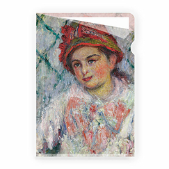Clear file A4 Claude Monet - Blanche Hoschedé as a Child, 1880