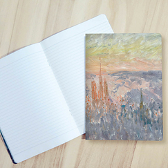 Cahier Claude Monet - Vue générale de Rouen, 1892