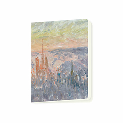 Cahier Claude Monet - Vue générale de Rouen, 1892