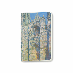 Carnet Claude Monet - La Cathédrale de Rouen. Le portail et la tour Saint-Romain, plein soleil, 1894