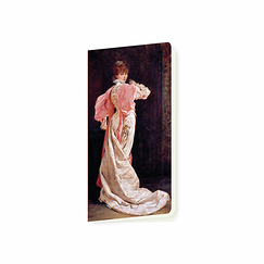 Carnet long Georges Clairin - Portrait en pied de Sarah Bernhardt, 1879
