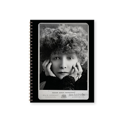 Spiral notebook William Downey - Sarah Bernhardt, 1902
