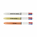 Stylo 4 couleurs brillant argent - Monstre Sacré
