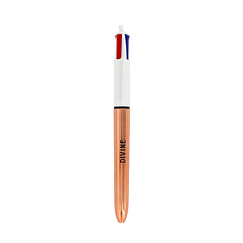 Stylo 4 couleurs brillant rose gold Sarah Bernhardt- Divine